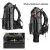   K&f Concept Beta Backpack 32 literes, fotós hátizsák, vízálló, fekete-narancs színben (KF-13-107)