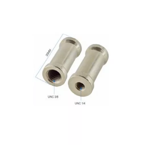 Mikrosat CS-4F8F spigot adapter 1/4" anya / 3/8" anya (CS-018, CS-4F8F)