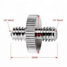 Mikrosat menetátalakító adapter 1/4" apa / 1/4" apa (CS-007)