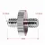   Mikrosat menetátalakító adapter 1/4" apa / 1/4" apa (CS-007)