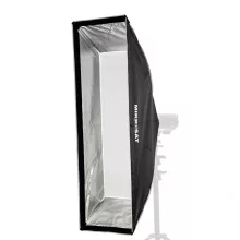 Mikrosat 4Clicks 25x100cm Nyitható Softbox Méhsejtráccsal