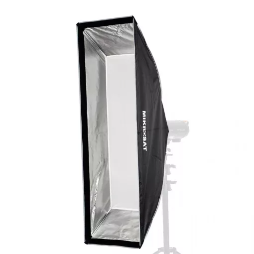 Mikrosat 4Clicks 25x100cm Nyitható Softbox Méhsejtráccsal