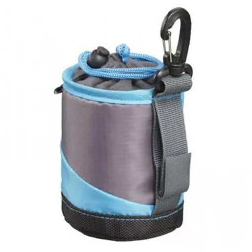 Cullmann Lens Container összehajtható, párnázott objektív tok S, fekete/ciánkék (C98632)