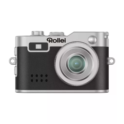 Rollei mini digitális fényképezőgép, kulcstartó, fekete (R12064)