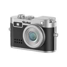 Rollei mini digitális fényképezőgép, kulcstartó, fekete (R12064)