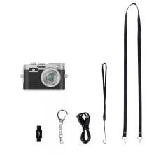 Rollei mini digitális fényképezőgép, kulcstartó, fekete (R12064)