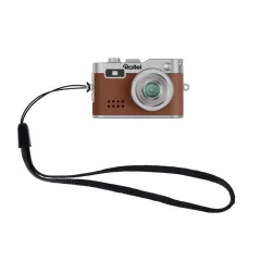   Rollei mini digitális fényképezőgép, kulcstartó, barna (R12066)