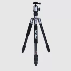   Rollei C5-i állvány + monopod + gömbfej + telefontartó adapter + táska, titánszürke (R20828)