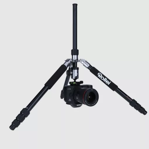 Rollei C5-i állvány + monopod + gömbfej + telefontartó adapter + táska, titánszürke (R20828)