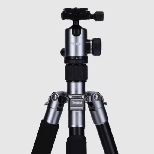 Rollei C5-i állvány + monopod + gömbfej + telefontartó adapter + táska, titánszürke (R20828)