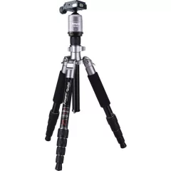   Rollei Compact Traveler No.1 állvány gömbfejjel + hordzsák, titánszürke (R20933)