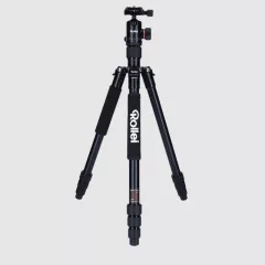  Rollei C5-i állvány + monopod + gömbfej + telefontartó adapter + táska, fekete (R22583)