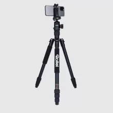 Rollei C5-i állvány + monopod + gömbfej + telefontartó adapter + táska, fekete (R22583)
