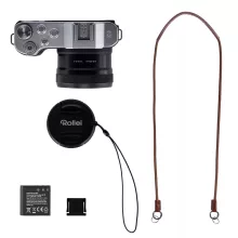 Rollei Powerflex retro digitális fényképezőgép, 10x optikai zoom (R40530)