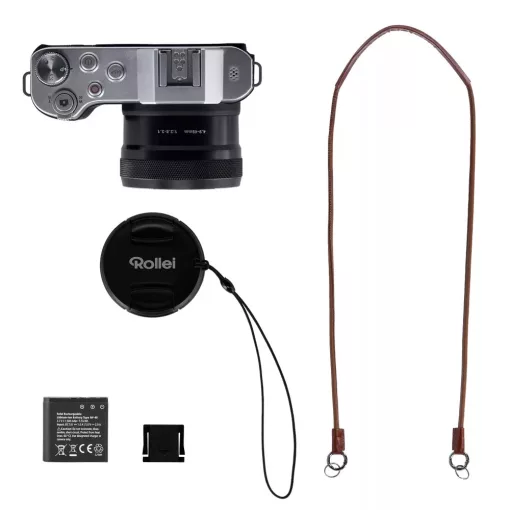 Rollei Powerflex retro digitális fényképezőgép, 10x optikai zoom (R40530)