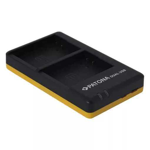 PATONA Dual Akkutöltő Nikon EN-EL14 ENEL14 - USB C kábellel - 1966