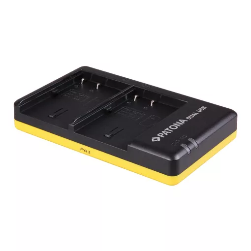 PATONA Dual Akkutöltő Canon BP-508 BP-511 BP-512 Akkuhoz - Micro USB kábellel - 1943