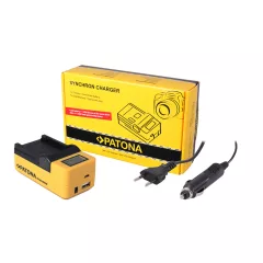   Patona Synchron USB töltő - Canon LP-E6 EOS 5D 60D 60Da 6D 7D EOS70D EOS-70D Mark II Mark (4583)