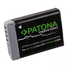 PATONA Premium Akkumulátor - Canon NB-13L Canon PowerShot G7X G5X G9X G7X Mark II (1253)
