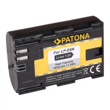 PATONA Akkumulátor - Canon LP-E6N LPE6N EOS R EOS 80D 7D 70D 6D 60D Mark II Mark III R5D (1260)