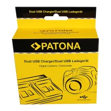PATONA Dual Akkutöltő Nikon EN-EL9 D40 D40x D5000 D60 Micro-USB Kábellel - 191540