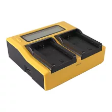 PATONA Dual LCD USB töltő - Sony NP-FZ100 A7 III A7M3 Alpha 7 III A7 R III A7RM3 Alpha 7 R III A9 Alpha 9 FZ100 (7683)
