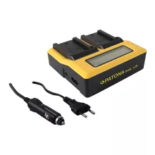 PATONA Dual LCD USB töltő - Sony NP-FZ100 A7 III A7M3 Alpha 7 III A7 R III A7RM3 Alpha 7 R III A9 Alpha 9 FZ100 (7683)