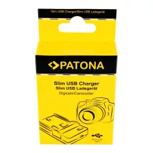 PATONA Slim micro-USB Akkutöltő - Canon LP-E12 EOS M (151652)
