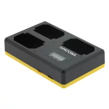 PATONA USB Tripla töltő - Sony NP-FZ100 A7 III A7M3 Alpha 7 III A7 R III A7RM3 Alpha 7 R III A9 (1922)