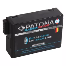 PATONA Platinum Akkumulátor - Canon LP-E8 LP-E8 EOS 550D, 600D 650D 700D (1310)