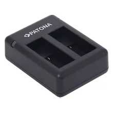PATONA USB Dual töltő - GoPro Hero 9 Hero 10 Hero 11 AHDBT901 ADBAT001 ADDBD-211 inkl. Micro-USB kábellel (9885)