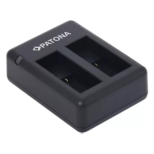 PATONA USB Dual töltő - GoPro Hero 9 Hero 10 Hero 11 AHDBT901 ADBAT001 ADDBD-211 inkl. Micro-USB kábellel (9885)