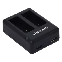 PATONA USB Dual töltő - GoPro Hero 9 Hero 10 Hero 11 AHDBT901 ADBAT001 ADDBD-211 inkl. Micro-USB kábellel (9885)