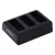   PATONA Tripla töltő - GoPro Hero 9 Hero 10 Hero 11 AHDBT901 ADBAT001 ADDBD-211 inkl. Micro USB Kábellel (9884)