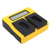 PATONA Dual Töltő Panasonic DMW-BLK22 DC-S5 G9 GH5 GH5S LCD kijelzővel - 7697