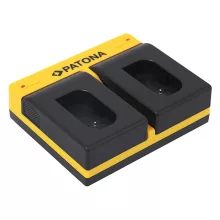 PATONA Dual Töltő Panasonic DMW-BLK22 DC-S5 G9 GH5 GH5S - 191697