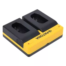 PATONA Dual Töltő Panasonic DMW-BLK22 DC-S5 G9 GH5 GH5S - 191697