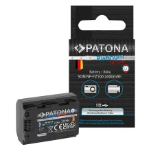 PATONA Platinum Akkumulátor USB-C input - Sony NP-FZ100 (A7 III A7M3 Alpha 7 III A7 R III A7RM3 Alpha 7 R III A9 Alpha 9) - 1360