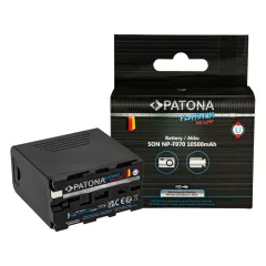   PATONA Platinum NP-F970 Akku USB-C imput - 1377 (Sony NP-F970 F960 F950 PD20W USB-A 5V/2A)