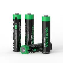 PATONA Premium USB-C 4x AAA Micro Akku Li 750mWh - Y kábellel (1409Y)