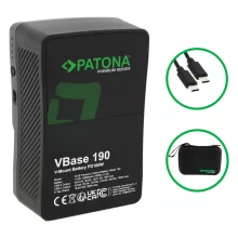 PATONA Premium Akku V-Mount 190Wh - 9418 VBase 190 PD100W USB-C USB-A D-Tap