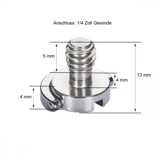 Walimex Cseretalp Csavar 1/4" (21490) - 2db