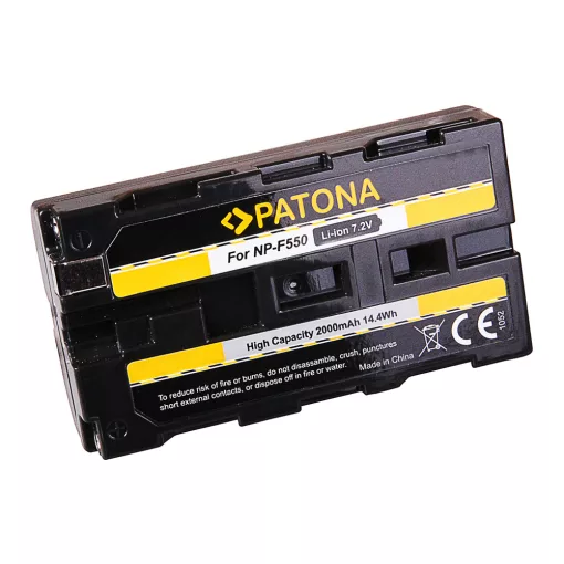 PATONA NP-F550 Akkumulátor - 1052 (Sony NP-F550 F330 F530 F750 F930 F920 F550 CCD-SC)