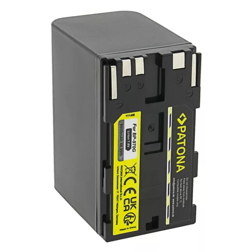 PATONA Canon BP-970G EOS C100 BP-970G HA HA H1S BP-970G XPATONA Standard Series - 1114