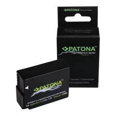   PATONA Premium Akku - Panasonic BLC12 Lumix DMC FZ200 DMC G5 DMC G6 FZ1000 FZ300 G7 (1196)