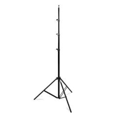   Manfrotto 4 szekc. nagy teherb légcsill. állvány, fém bilincs (LL LS1160)