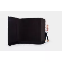 Manfrotto panoráma háttér szett 4m fekete (LL LB7621)