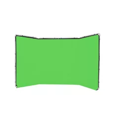   Manfrotto panoráma háttér szett 4m chromakey zöld (LL LB7622)