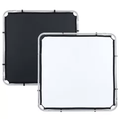   Manfrotto Skylite rapid szövet S 1.1 x 1.1m fekete/fehér (LL LR81121R)