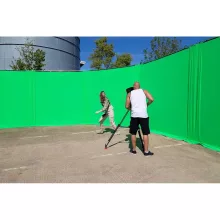 Manfrotto StudioLink Chroma Key Zöld Screen Kit 3 x 3m (LL LR83350)